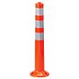 Poteau de signalisation flexible