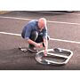 Barrière de parking 3 pieds spécial macadam