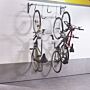 Support cycles coulissant mural