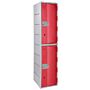 Vestiaire monobloc multicases en polyéthylène