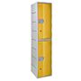 Vestiaire monobloc multicases en polyéthylène