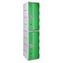 Vestiaire monobloc multicases en polyéthylène