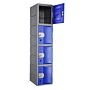 Vestiaire monobloc multicases en polyéthylène