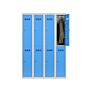Vestiaire monobloc 2 cases