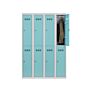 Vestiaire monobloc 2 cases