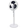 Ventilateur blanc sur pied